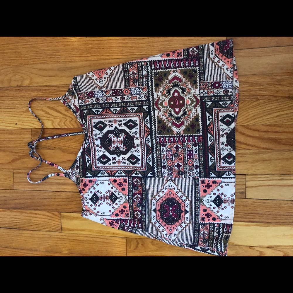 Hollister patterned tank